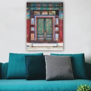 166726112_70100 Multicolor Decorative Canvas Painting