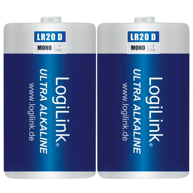 LogiLink LR20B2 household battery Single-use battery D Alkaline