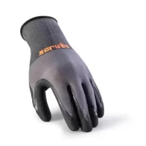 Scruffs Worker Gloves Grey 5pk - M / 8