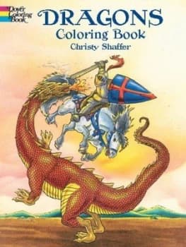 Dragons Coloring Book by Christy Shaffer Book