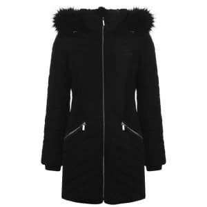DKNY Stretch Puffer Jacket - Black