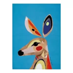 Pete Cromer Kangaroo Tea Towel