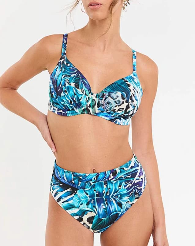 Fantasie Fantasie Kabini Oasis Bikini Brief Agean Female XL LO57104