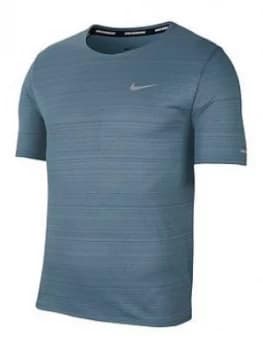 Nike Miler Running Top - Blue