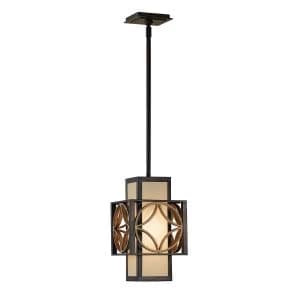1 Light Ceiling Pendant Gold, Bronze, E27