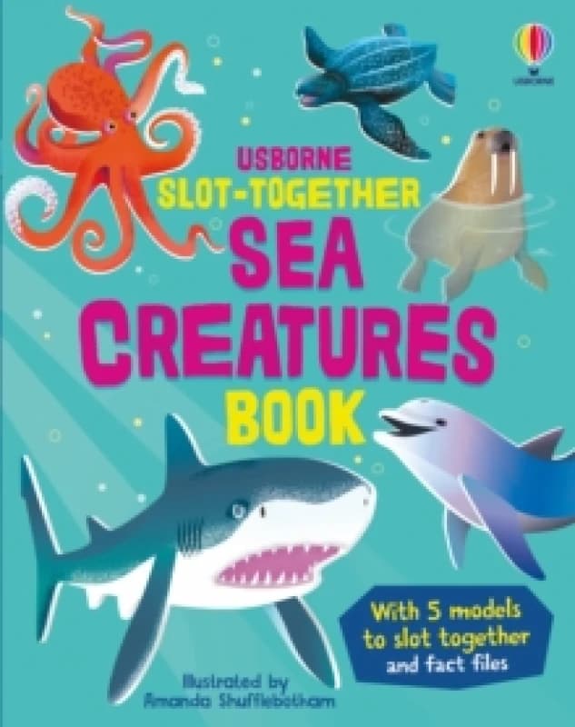 Slot-together Sea Creatures Book Board book