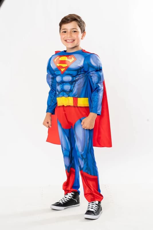 Rubie's Official DC Superman Child Costume Kids Superhero Fancy Dress 3-4 Years