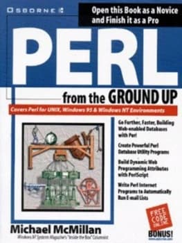 Perl from the Ground up by Michael Mcmillan Book