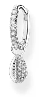 Thomas Sabo CR697-051-14 Sterling Silver Crystal Set Shell Jewellery