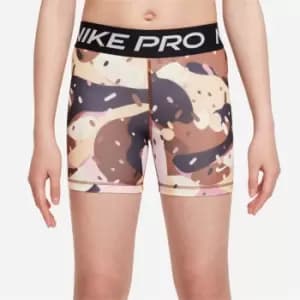 Nike Pro Dri-FIT Big Kids (Girls') Shorts - Multi