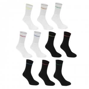 Donnay Crew Socks 10 Pack Kids - Bright Asst