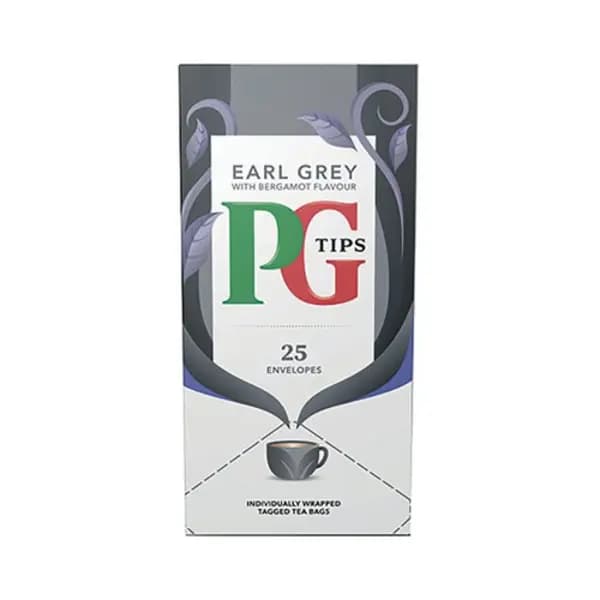 PG Tips PG Tips Earl Grey Envelope Tea Bags (Pack of 25) 800398 800398