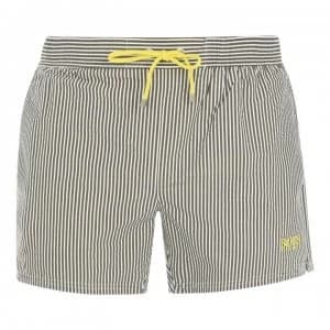 Hugo Boss Velvet Fish Swim Shorts Dark Green Size L Men