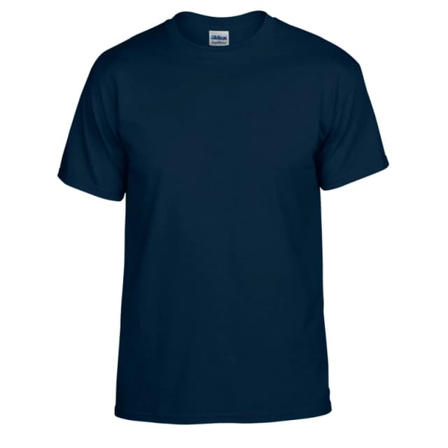 Gildan Mens Plain DryBlend T-Shirt in Navy Size: 3XL Navy Male 3XL