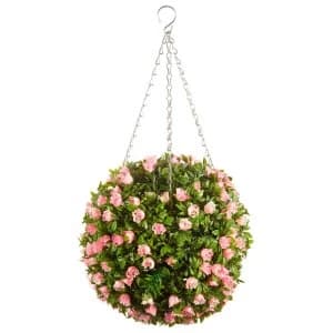 Smart Garden Topiary Pink Rose Ball 30cm