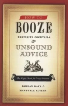 How to Booze by Jordan Kaye Book