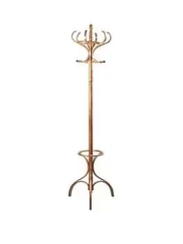 Premier Housewares Coat Stand With Oak Finish