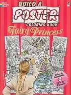 build a poster coloring book fairy princess