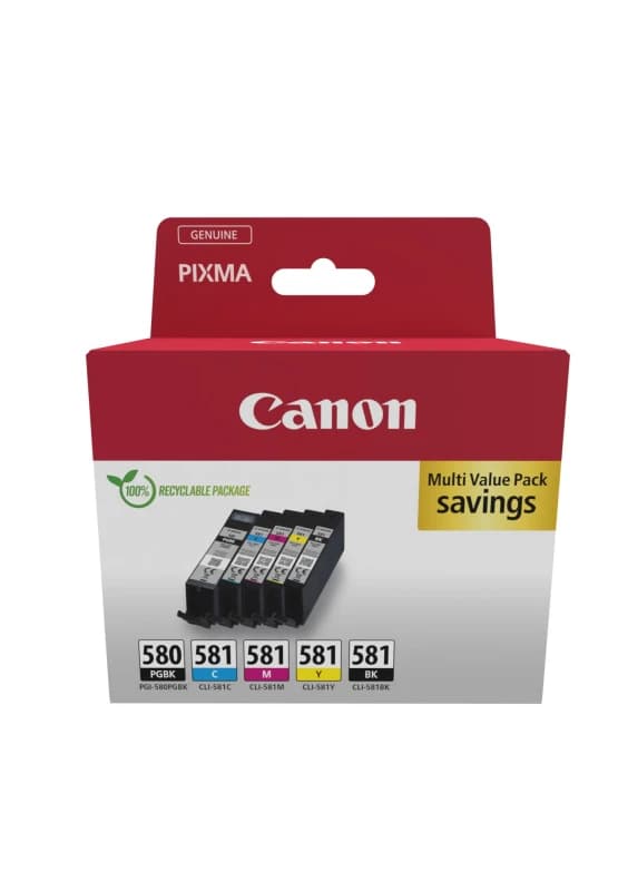 Canon 2078C008 ink cartridge 5 pc(s) Original CMYK 2078C008