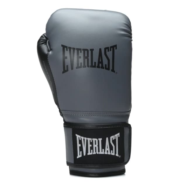 Everlast Powerlock Boxing Hook & Loop Glove Charcoal unisex 10oz