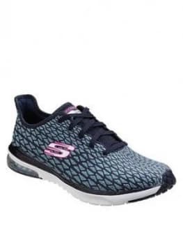 Skechers Sai Free Fallin' Trainer - Navy
