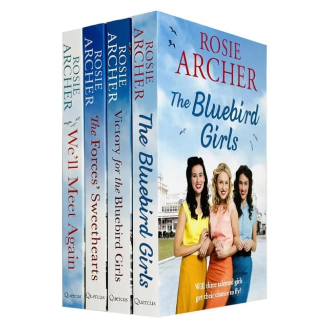 Rosie Archer The Bluebird Girls Collection 4 Book Set World War II Home Front Historical Fiction Series Rosie Archer Books