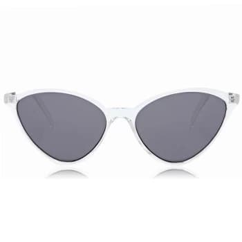 Jack Wills Abercarn Slim Cat Eye Sunglasses - Clear