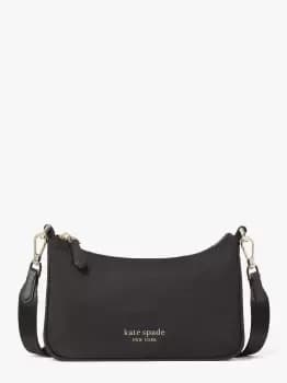 The Little Better Sam Nylon Small Crossbody - Black - One Size