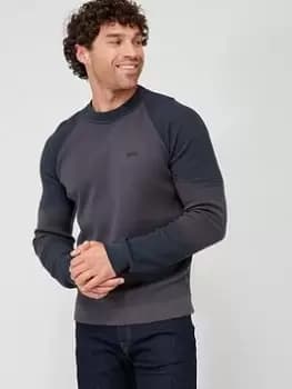 Boss Relka Crew Neck Jumper - Dark Grey