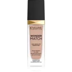 Eveline Cosmetics Wonder Match long-lasting liquid foundation with hyaluronic acid shade 15 Natural 30ml