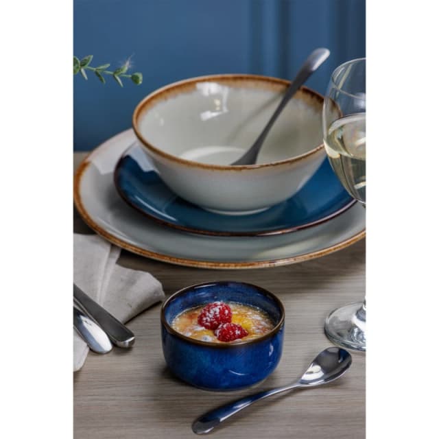 Mason Cash Reactive Blue Set of 4 Ramekins Oven To Table Ramekins 1 Blue 71427218027