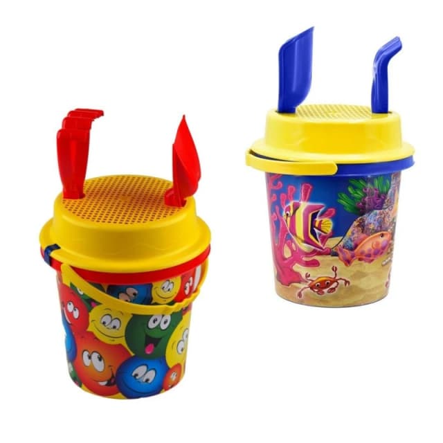 Kandy Toys Sea World 6" Mid Size Bucket Set Multi unisex