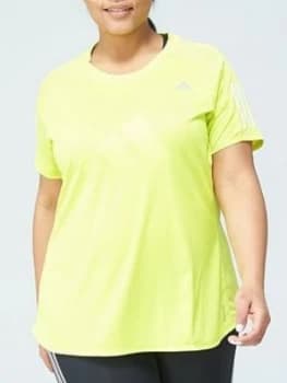 Adidas Plus Own The Run T-Shirt - Yellow