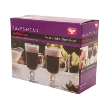 Ravenhead Entertain Irisih Coffee Glasses - Set of 2