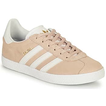 adidas GAZELLE J Girls Childrens Shoes Trainers in Pink