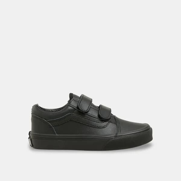 Vans Black old skool v Junior trainers Black UK 10 (EU 27)