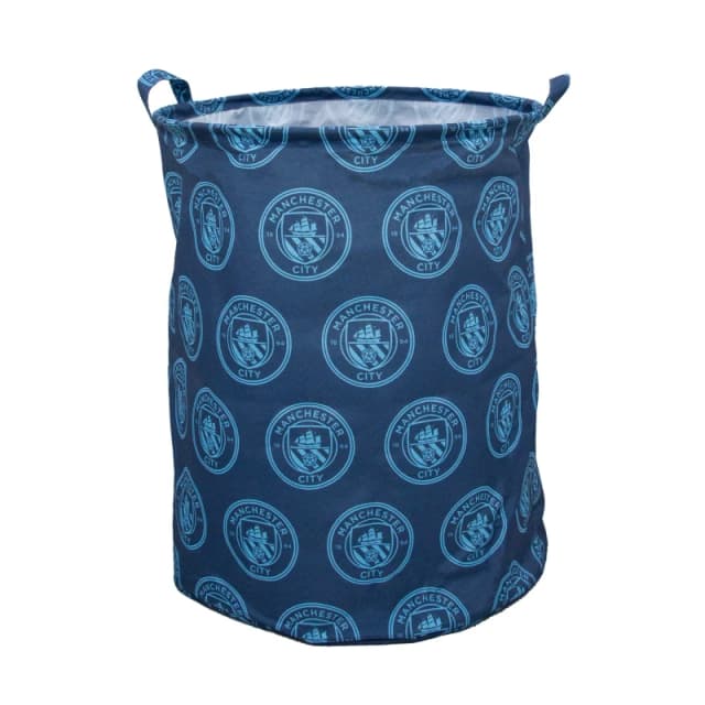 Team Manchester City Score Fabric Storage Hamper Soft Storage One Size Multi 39632899000