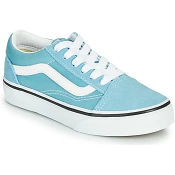 Vans OLD SKOOL boys's Childrens Shoes Trainers in Blue