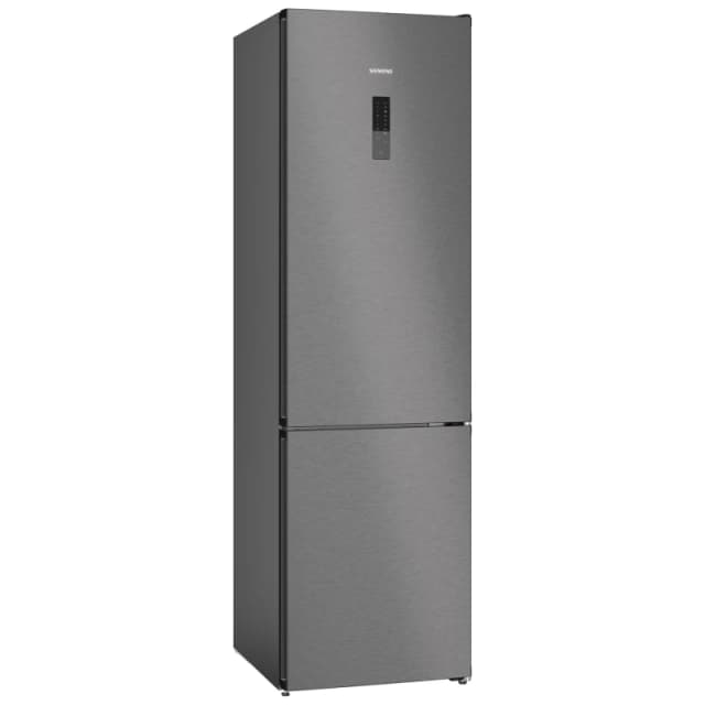 Siemens iQ500 363 Litre 70/30 Freestanding Fridge Freezer - Black steel KG39NEXBF Stainless steel