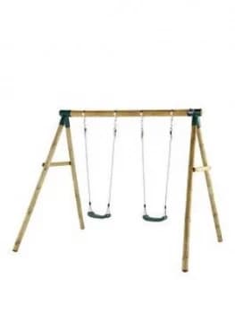 Plum Marmoset Wooden Garden Swing Set