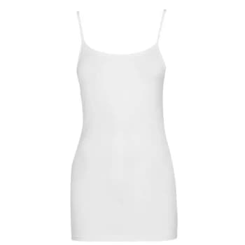 Miso Long Length Cami Vest Womens - White