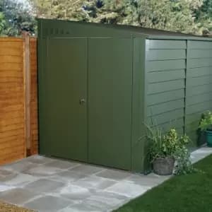 Trimetals Protect-A-Bike 940 4ft x 9ft Secure Metal Bike Shed