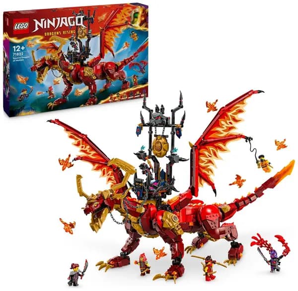 LEGO LEGO NINJAGO Source Dragon of Motion Figure, Ninja Toy 71822