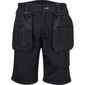 Portwest PW3 Mens Holster Work Shorts Black 40"