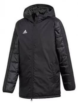 Boys, adidas Youth Winter Jacket - Black, Size 7-8 Years