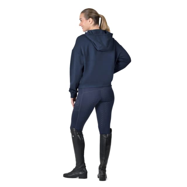 Dublin Hooded Fleece Pullover Ladies Navy female 8 (XS)