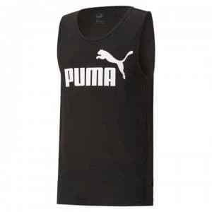Puma Essential Sleeveless T Shirt Mens - Black