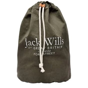 Jack Wills Goodwick Drawstring Bag - Khaki