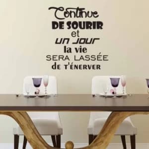 YS2-38 Black Decorative Wall Sticker