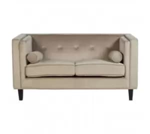 Felisa Velvet Sofa Deep Blue 3 seat